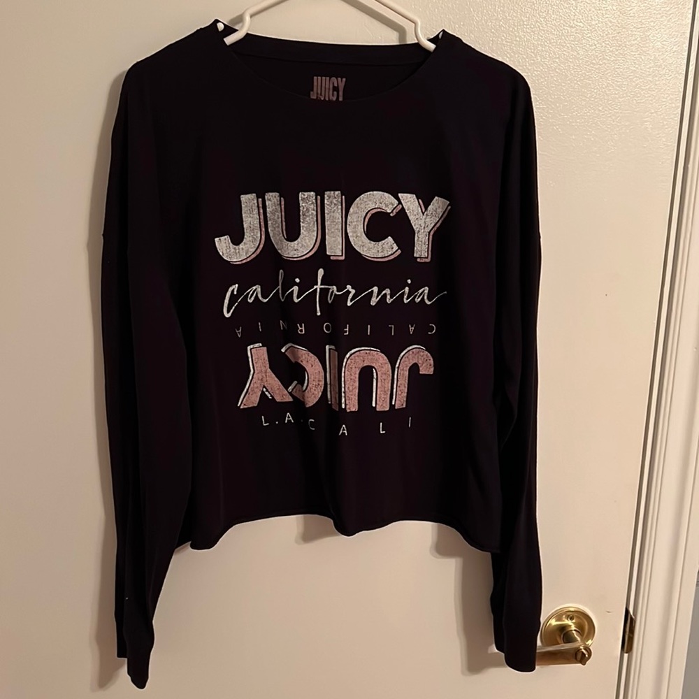 JUICY COUTURE CROP LONG SLEEVE
